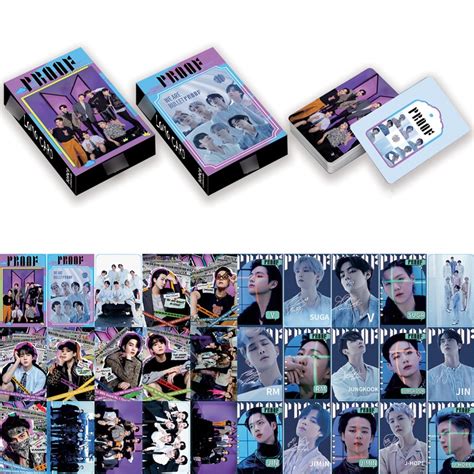 30Pcs Caixa BTS Photocards À Prova De Álbum V JUNGKOOK JIMIN LOMO