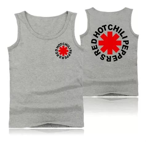 Camiseta Camisa Algod O Regata Red Hot Chili Peppers Rock C Parcelamento Sem Juros