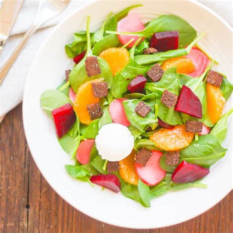 Beet And Orange Spinach Salad What Should I Make For