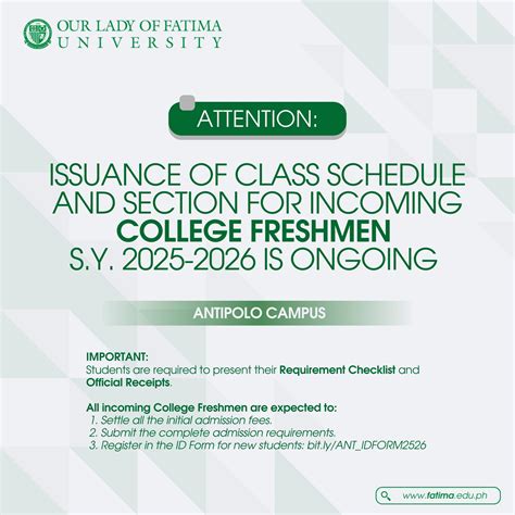 THE APPLICATION FOR... - OLFU-Antipolo Admissions Office | Facebook