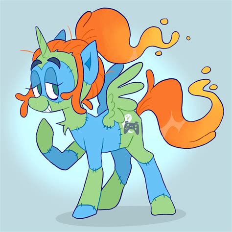 3086389 Safe Artist Alexbeeza Oc Oc Only Alicorn Pony Solo