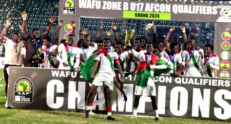 Tapsoba Double Fires Burkina Faso To Wafu B U Afcon Qualifying Title