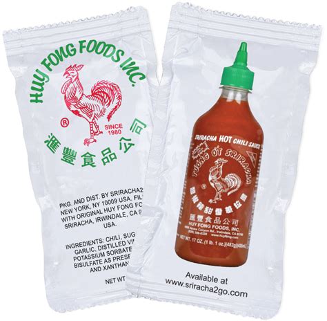 Download Sriracha Sauce Packet Png Image With No Background