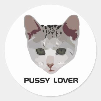 Pussy Stickers Zazzle