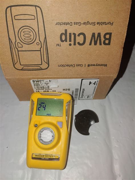 Honeywell BW Clip Portable Single Gas Detector Alert Monitor BWC2 H