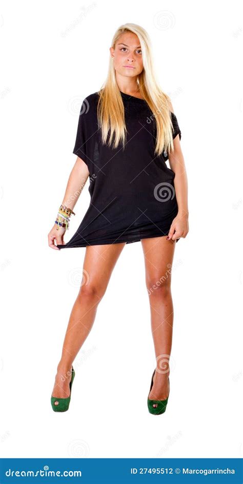 Zeer Sexy Blonde Vrouw Stock Foto Image Of Binnen Manier 27495512