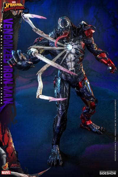 Venomized Iron Man Sixth Scale Figure By Hot Toys Sideshow Collectibles