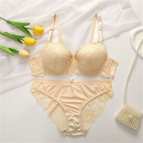 Generic New Sexy Lingerie Set Gather Comfortably Adjustable Lace Underwear Bra Source Walmart