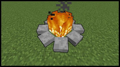 MINECRAFT Come fare un Falò Fire Camping YouTube