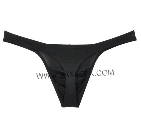 Men Ultra Thin G String Mesh Smooth Ice Silk Bikinis Thongs Jockstrap Gay Men Thong Jockstrap G