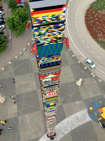 LEGO TURM WELTREKORD IN GÜNZBURG REKORD INSTITUT für DEUTSCHLAND