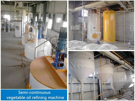 What Machines Are Required To Set Up A Cooking Oil Refining Plant