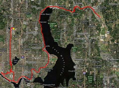 Burke Gilman Trail Map