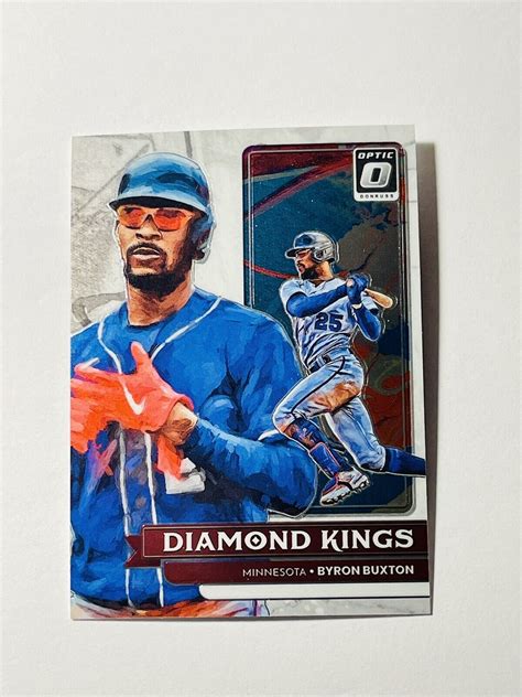 2022 Donruss OPTIC Baseball 10 BYRON BUXTON Diamond Kings Insert EBay