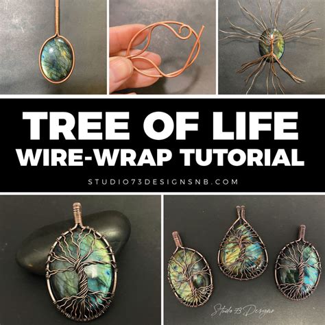 Wire Wrapped Tree Of Life Tutorial STEP BY STEP Studio 73 Designs