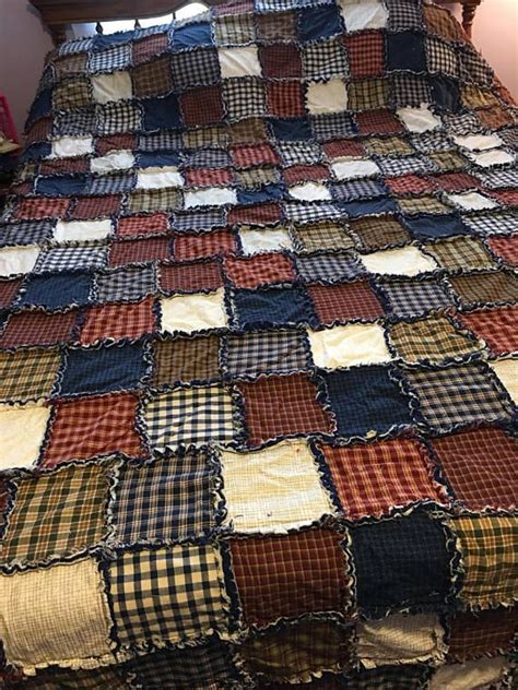 Homespun Rag Quilt Artofit