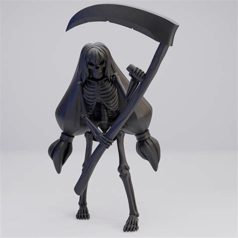 Hot Goblin ヒロインスケルトン ミニチュア ホットゴブリン 鎌 骸骨