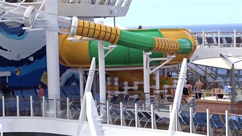 Harmony Of The Seas Perfect Storm Water Slides Typhoon Cyclone