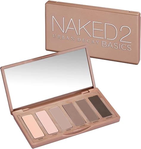 Urban Decay Naked Basics Eyeshadow Palette Blendable Matte Nudes Shades For Natural Looks