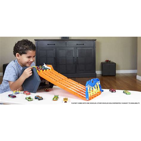 Hot Wheels Pista De Lanzamiento Toy House La Casa Del Juguete
