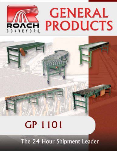 General Products Catalog - roach conveyor - PDF Catalogs | Technical ...