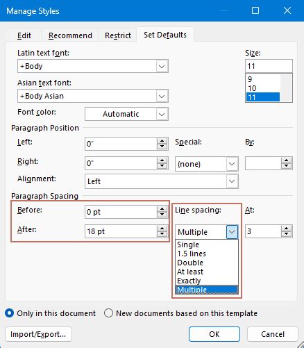 Modifier L Espacement Des Lignes Et Des Paragraphes Dans Word Guide