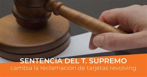 Nueva Sentencia Del Trib Supremo Sobre Tarjetas Revolving