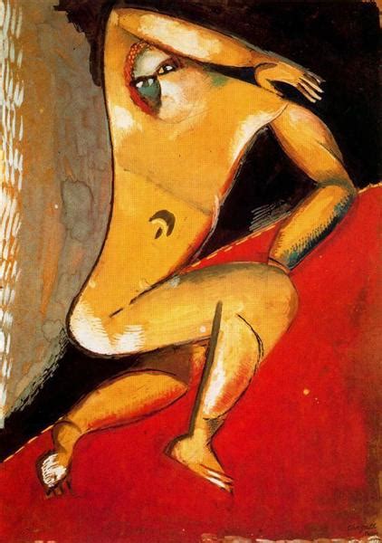 Nude 1913 Marc Chagall WikiArt Org