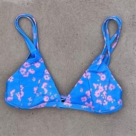 Kulani Kinis Swim Kulani Kinis Scoop Triangle Bikini Top Beachside Bloom Poshmark