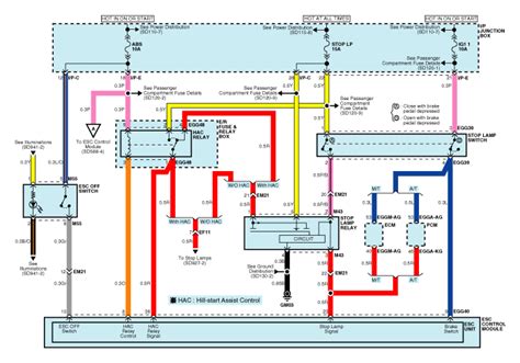 Hyundai Accent: Circuit Diagram - ESC (2) - Schematic Diagrams - ESC