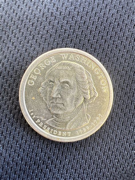 George Washington 2007 P Gold Dollar Rare 1789 1797 Off Centered Ebay