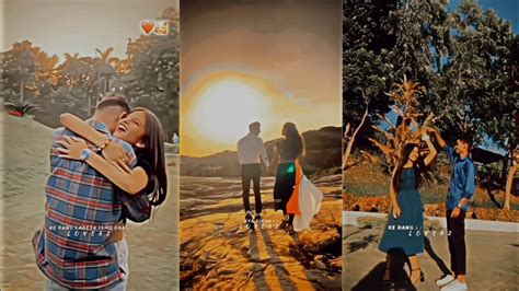 Rang Lageya 🥀 Romantic Status Video 🖤 Cute Couple Lovely Status Video 🥰 Instagram Reels Status