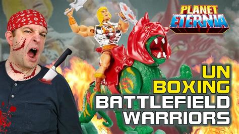 Unboxing Battlefield Warriors Motu Origins Planeteternia Youtube