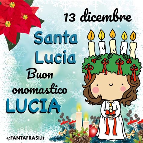 Buon Onomastico Lucia Immagini FANTAFRASI It