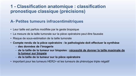 Sein Ws Nouvelle Classification Tnm Des Cancers Du Sein R Vision