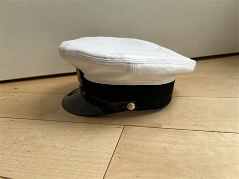 ORIGINAL Bundeswehr MARINE MÜTZE SCHIRMMÜTZE KAPITÄN Offizier Cap eBay