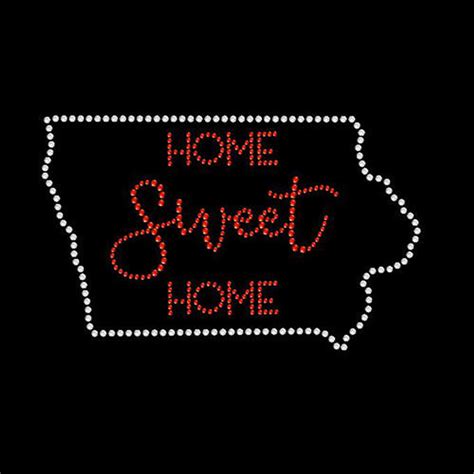 Iowa Home Sweet Home Heat Transfer Warehouse