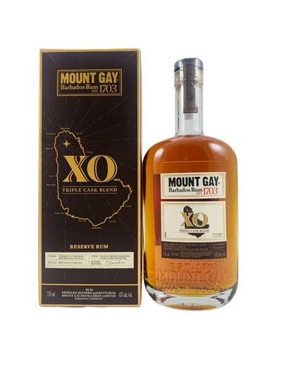 Mount Gay Xo Triple Cask Blend Vendome Wines Spirits Toluca Lake