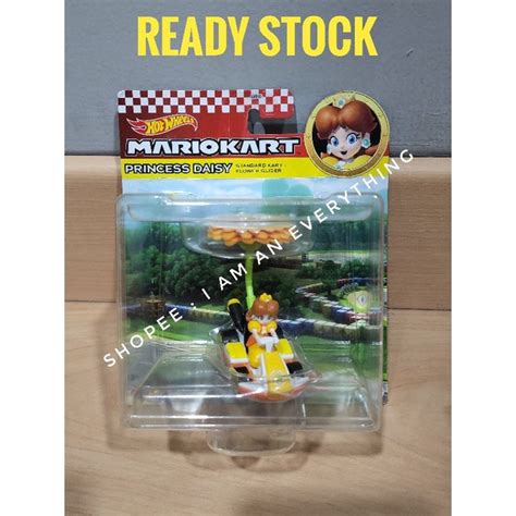 Jual Hot Wheels Mario Kart Princess Daisy Standard Kart Flower Glider Hotwheels Mariokart
