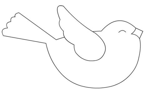 Птицы для поделок распечатать