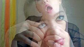 Sexy Girl Playing With My Foreskin Licks Frenulum And Suck Dick Hardcore Blowjob And Cum In