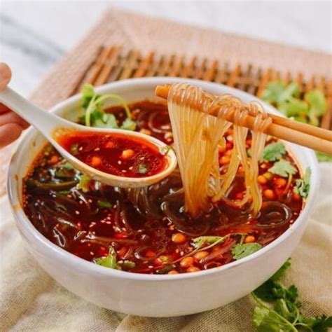 Suan La Fen Chongqing Hot Sour Noodle Soup The Woks Of Life