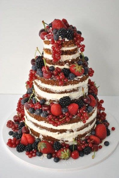 Najlep Ch Obr Zkov Na N Stenke Nah Torty Naked Cakes Na Pintereste