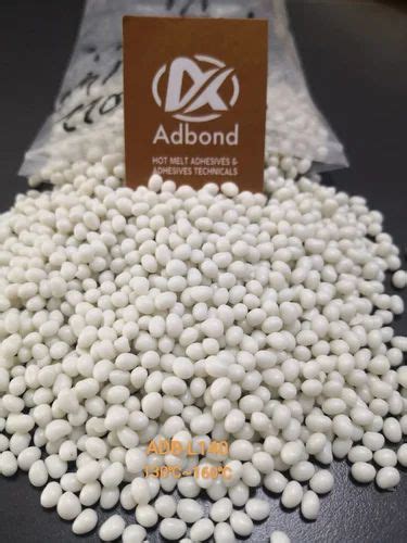 Low Tempreature Hot Melt Glue ADB L140 White Manual Edgebander Machine Glue At 250 Kg