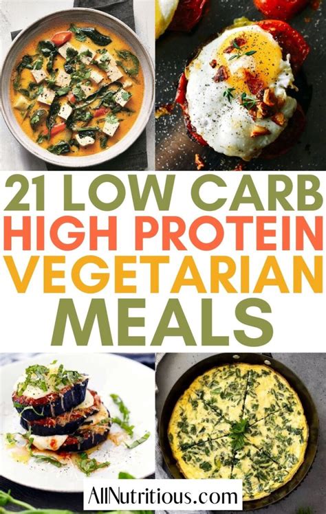 Best 15 Low Carb High Protein Vegetarian – How to Make Perfect Recipes