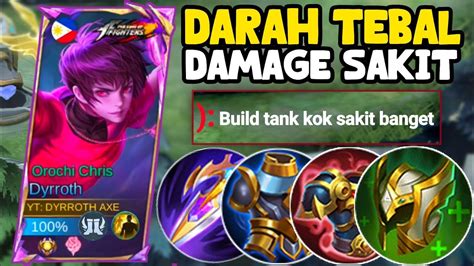 Darah Tebal Damage Sakit Build Dyrroth Tersakit Item Dyrroth