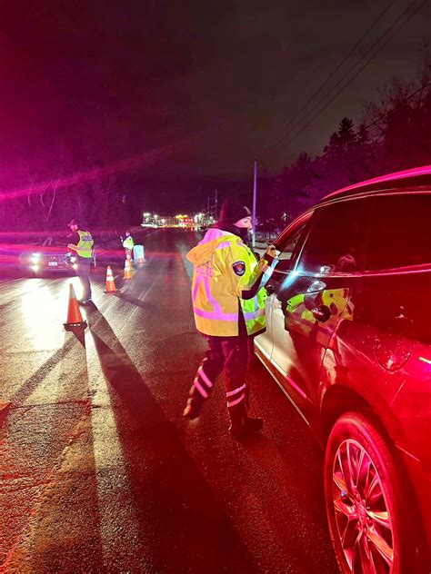 Kingston Police R.I.D.E. Programs result in numerous impaired charges