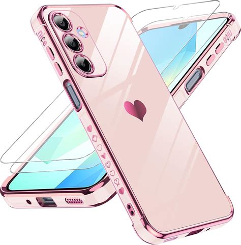 LeYi for Samsung-A16 Case: with 2 PCS Screen Protector for Samsung A16