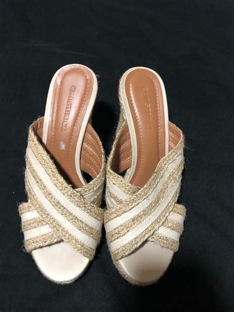 Tamanco Constance Dourado Nude Sand Lia Feminina Constance Nunca Usado Enjoei