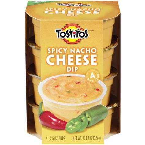 Frito Lay Tostitos Nacho Cheese 4 Ea